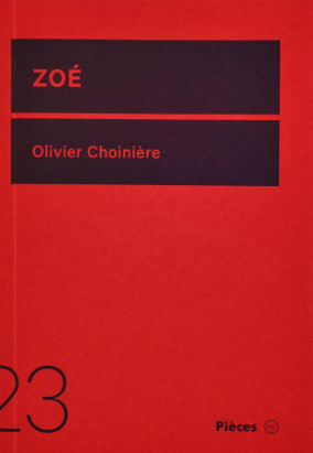 Couverture de Zoé d’Olivier Choinière