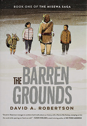 Couverture de The Barren Grounds de David A. Robertson