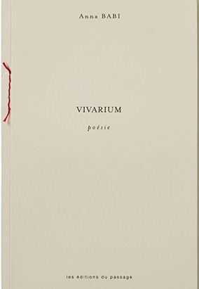 Couverture du livre Vivarium, dʼAnna Babi