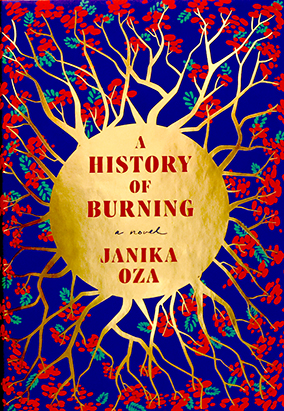 Couverture du livre A History of Burning, de Janika Oza