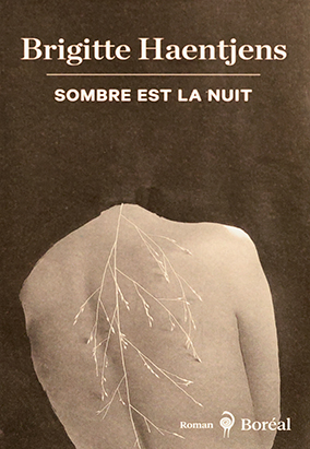Couverture du livre Sombre est la nuit, de Brigitte Haentjens