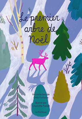 Couverture du livre Le premier arbre de Noël, d’Ovila Fontaine et Charlotte Parent 